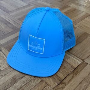Wren House Blue Trucker Hat